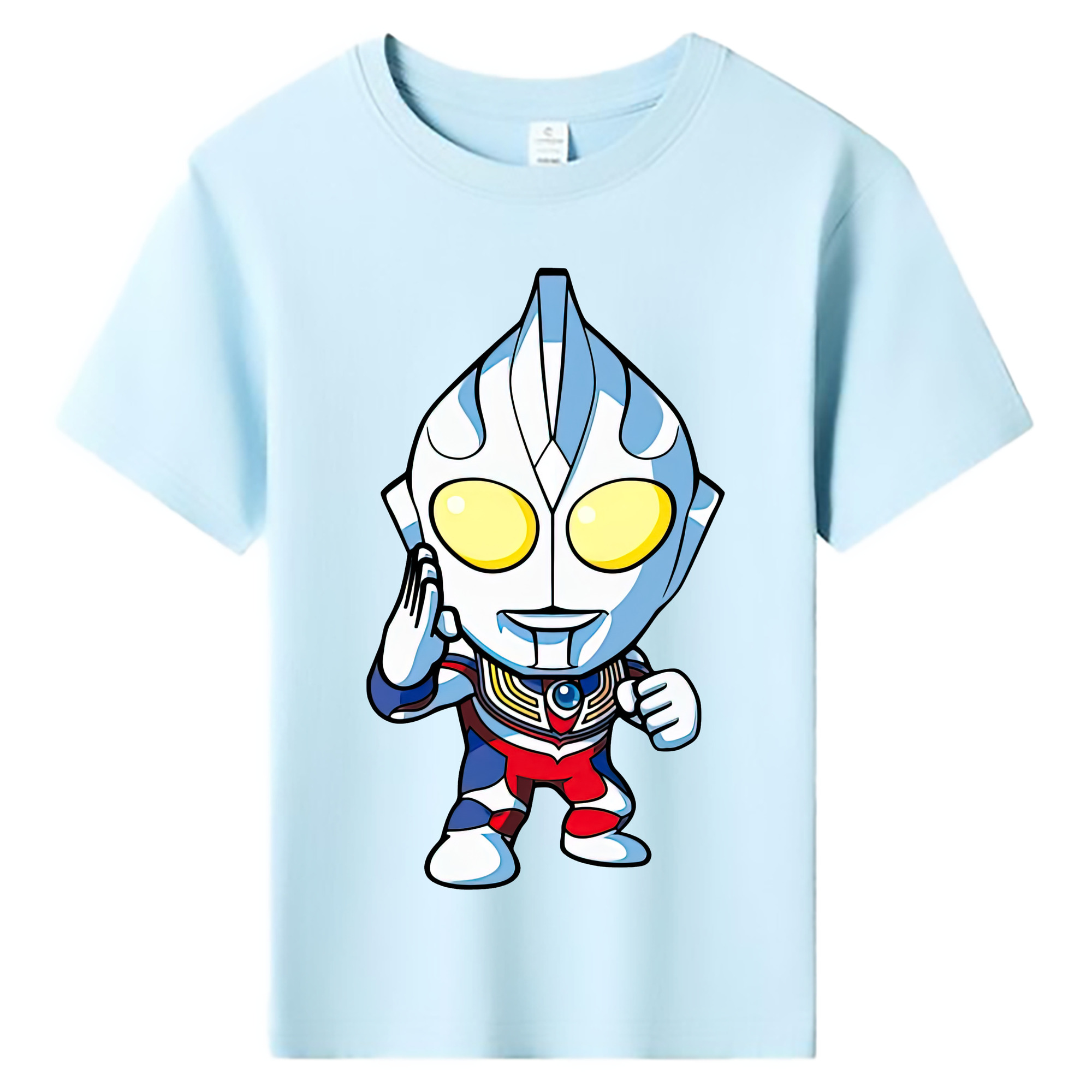 （画像用） ウルトラマン Ultraman 綿100％キッズTシャツ（フロントプリント）